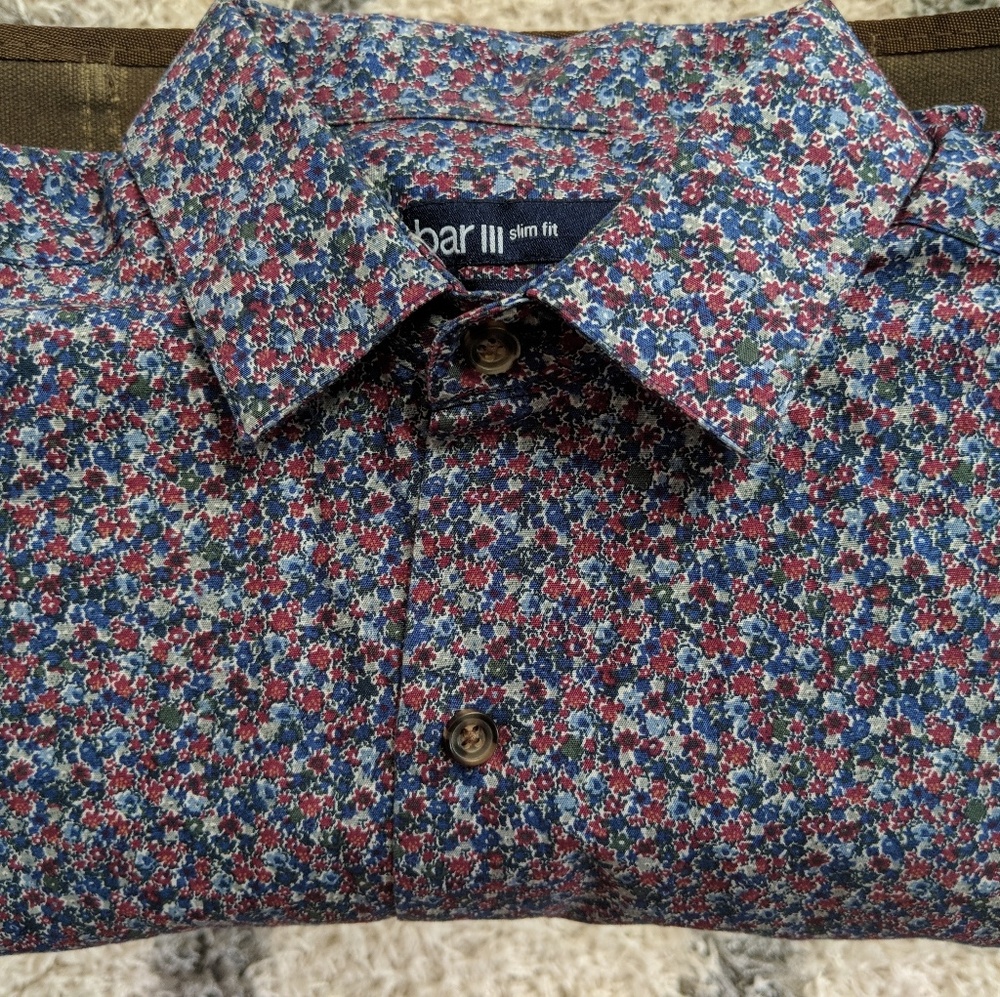 Men's S Bar III Floral Shirt